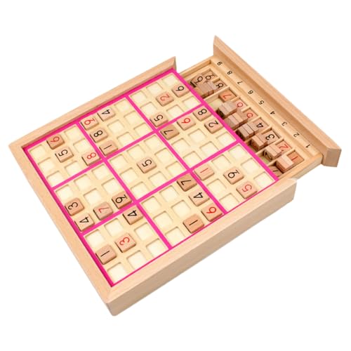 Sudoku für Kinder, farbige Sudoku-Rätsel mit Schubladen, Bildungshölzer-Brettspiele für Zuhause, Schule, Reisen, Style-2 Sudoku für Kinder, farbige Sudoku-Rätsel mit Schubladen, Bildungshölzer-Brettspiele für Zuhause, Schule, Reisen, Style-2 von Wedhapy