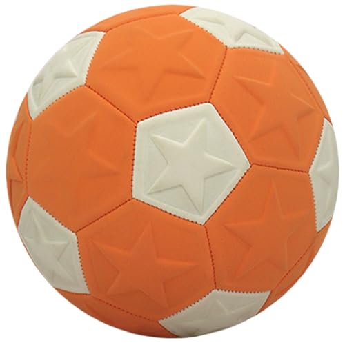 Kurve Ball, 7,5 Weiche Eva Größe 4 Fußball mit Gummi Liner Soft Fußball für Jungen Mädchen Innen im Freien im Freien im Freien von Weduspaty