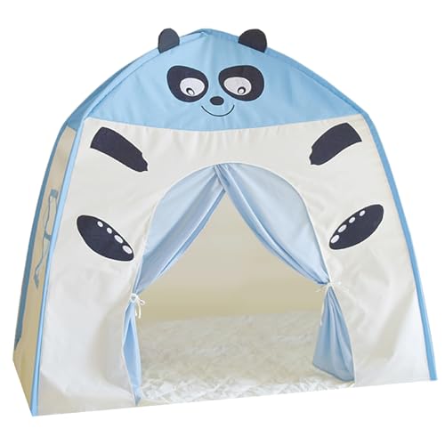 Weduspaty Kinder Spielen Zelt, Prinzessin Castle Fairy Playhouse 51 x 39 x 51 Zoll, Playhouse Tent Toys Blue, Tipee Zelt für Kinder, Kinder Spielen Zelt Spielen von Weduspaty