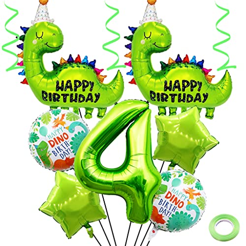 Weenkeey 4 Jahre Dinosaurier Geburtstag Dekoration Großes Dinosaurier Happy Birthday Luftballon 4. Geburtstag Dino Heliumballon Obst Grün Zahl 4 Folienballon für Dino Party Junge Geburtstag Party Weenkeey 4 Jahre Dinosaurier Geburtstag Dekoration Großes Dinosaurier Happy Birthday Luftballon 4. Geburtstag Dino Heliumballon Obst Grün Zahl 4 Folienballon für Dino Party Junge Geburtstag Party von Weenkeey
