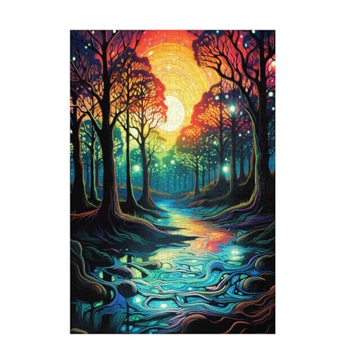 Baum Puzzle Mond Puzzle Große 300 Teile Erwachsene, Clevere Rätsel, Geschicklichkeitsspiel für die Ganze Familie, Holz Farbenfrohes Jigsaws mit Geschenkbox Verpackung, Zimmer Deko 38x26cm D-1087 Baum Puzzle Mond Puzzle Große 300 Teile Erwachsene, Clevere Rätsel, Geschicklichkeitsspiel für die Ganze Familie, Holz Farbenfrohes Jigsaws mit Geschenkbox Verpackung, Zimmer Deko 38x26cm D-1087 von Wehsaeho
