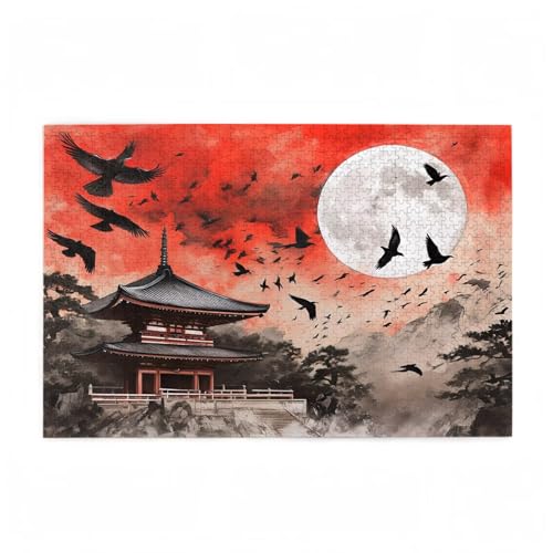 Bird Puzzle Mond Puzzle Große 6000 Teile Erwachsene, Clevere Rätsel, Geschicklichkeitsspiel für die Ganze Familie, Holz Farbenfrohes Jigsaws mit Geschenkbox Verpackung, Zimmer Deko 105x179cm D-79 Bird Puzzle Mond Puzzle Große 6000 Teile Erwachsene, Clevere Rätsel, Geschicklichkeitsspiel für die Ganze Familie, Holz Farbenfrohes Jigsaws mit Geschenkbox Verpackung, Zimmer Deko 105x179cm D-79 von Wehsaeho