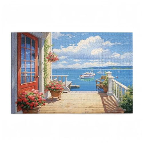 Blume Puzzle Landschaft Puzzle Große 200 Teile Erwachsene, Clevere Rätsel, Geschicklichkeitsspiel für die Ganze Familie, Holz Farbenfrohes Jigsaws mit Geschenkbox, Geschenke für Frauen 35x25cm D-559 Blume Puzzle Landschaft Puzzle Große 200 Teile Erwachsene, Clevere Rätsel, Geschicklichkeitsspiel für die Ganze Familie, Holz Farbenfrohes Jigsaws mit Geschenkbox, Geschenke für Frauen 35x25cm D-559 von Wehsaeho