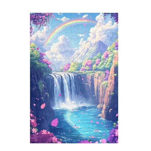 Fallen Puzzle Berg Puzzle Große 200 Teile Erwachsene, Clevere Rätsel, Geschicklichkeitsspiel für die Ganze Familie, Holz Farbenfrohes Jigsaws mit Geschenkbox Verpackung, Zimmer Deko 35x25cm D-960 Fallen Puzzle Berg Puzzle Große 200 Teile Erwachsene, Clevere Rätsel, Geschicklichkeitsspiel für die Ganze Familie, Holz Farbenfrohes Jigsaws mit Geschenkbox Verpackung, Zimmer Deko 35x25cm D-960 von Wehsaeho