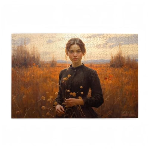 Frau Puzzle Herbst Puzzle Große 2000 Teile Erwachsene, Clevere Rätsel, Geschicklichkeitsspiel für die Ganze Familie, Holz Farbenfrohes Jigsaws mit Geschenkbox Verpackung, Zimmer Deko 99x70cm D-153 Frau Puzzle Herbst Puzzle Große 2000 Teile Erwachsene, Clevere Rätsel, Geschicklichkeitsspiel für die Ganze Familie, Holz Farbenfrohes Jigsaws mit Geschenkbox Verpackung, Zimmer Deko 99x70cm D-153 von Wehsaeho