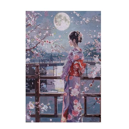 Frau Puzzle Japan Puzzle Große 500 Teile Erwachsene, Clevere Rätsel, Geschicklichkeitsspiel für die Ganze Familie, Holz Farbenfrohes Jigsaws mit Geschenkbox Verpackung, Zimmer Deko 52x38cm D-847 Frau Puzzle Japan Puzzle Große 500 Teile Erwachsene, Clevere Rätsel, Geschicklichkeitsspiel für die Ganze Familie, Holz Farbenfrohes Jigsaws mit Geschenkbox Verpackung, Zimmer Deko 52x38cm D-847 von Wehsaeho