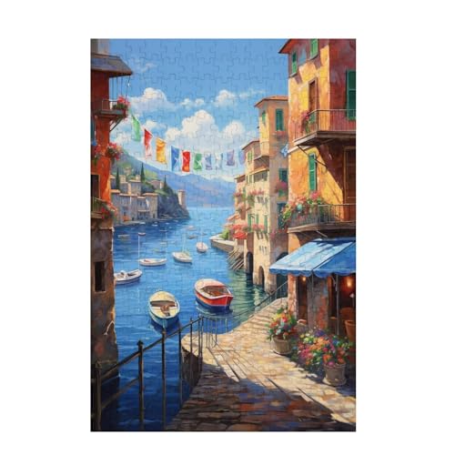 Italien Puzzle Meer Puzzle Große 300 Teile Erwachsene, Clevere Rätsel, Geschicklichkeitsspiel für die Ganze Familie, Holz Farbenfrohes Jigsaws mit Geschenkbox Verpackung, Zimmer Deko 38x26cm D-1598 Italien Puzzle Meer Puzzle Große 300 Teile Erwachsene, Clevere Rätsel, Geschicklichkeitsspiel für die Ganze Familie, Holz Farbenfrohes Jigsaws mit Geschenkbox Verpackung, Zimmer Deko 38x26cm D-1598 von Wehsaeho