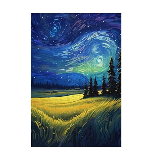 Landschaft Puzzle Sternenhimmel Puzzle Große 200 Teile Erwachsene, Clevere Rätsel, Geschicklichkeitsspiel für die Ganze Familie, Holz Farbenfrohes Jigsaws mit Geschenkbox, Zimmer Deko 35x25cm D-1599 Landschaft Puzzle Sternenhimmel Puzzle Große 200 Teile Erwachsene, Clevere Rätsel, Geschicklichkeitsspiel für die Ganze Familie, Holz Farbenfrohes Jigsaws mit Geschenkbox, Zimmer Deko 35x25cm D-1599 von Wehsaeho
