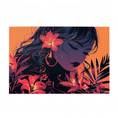 Mädchen Puzzle gotisch Puzzle Große 200 Teile Erwachsene, Clevere Rätsel, Geschicklichkeitsspiel für die Ganze Familie, Holz Farbenfrohes Jigsaws mit Geschenkbox Verpackung, Zimmer Deko 35x25cm D-78 Mädchen Puzzle gotisch Puzzle Große 200 Teile Erwachsene, Clevere Rätsel, Geschicklichkeitsspiel für die Ganze Familie, Holz Farbenfrohes Jigsaws mit Geschenkbox Verpackung, Zimmer Deko 35x25cm D-78 von Wehsaeho