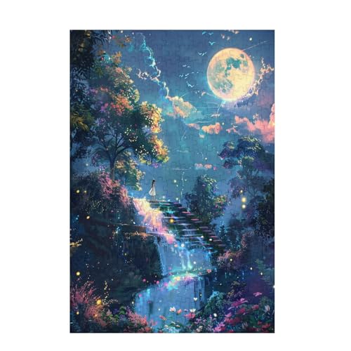 Mond Puzzle Mädchen Puzzle Große 6000 Teile Erwachsene, Clevere Rätsel, Geschicklichkeitsspiel für die Ganze Familie, Holz Farbenfrohes Jigsaws mit Geschenkbox Verpackung, Zimmer Deko 105x179cm D-799 Mond Puzzle Mädchen Puzzle Große 6000 Teile Erwachsene, Clevere Rätsel, Geschicklichkeitsspiel für die Ganze Familie, Holz Farbenfrohes Jigsaws mit Geschenkbox Verpackung, Zimmer Deko 105x179cm D-799 von Wehsaeho