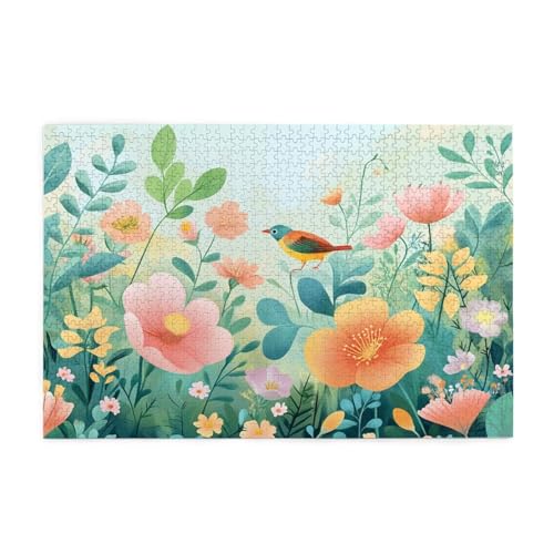 Puzzle 1000 Teile Blume Puzzle Einfachheit DIY Kreative Holz Jigsaws für Erwachsene mit Geschenkbox Verpackung, Impossible Herausfordernde Familie Aktivität Spiele, Wanddeko Geschenke 75x50cm E-1445 Puzzle 1000 Teile Blume Puzzle Einfachheit DIY Kreative Holz Jigsaws für Erwachsene mit Geschenkbox Verpackung, Impossible Herausfordernde Familie Aktivität Spiele, Wanddeko Geschenke 75x50cm E-1445 von Wehsaeho
