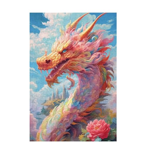 Puzzle 1500 Teile Drachen Puzzle Blume DIY Kreative Holz Jigsaws für Erwachsene mit Geschenkbox Verpackung, Impossible Herausfordernde Familie Aktivität Spiele, Geschenke für Frauen 87x57cm D-940 Puzzle 1500 Teile Drachen Puzzle Blume DIY Kreative Holz Jigsaws für Erwachsene mit Geschenkbox Verpackung, Impossible Herausfordernde Familie Aktivität Spiele, Geschenke für Frauen 87x57cm D-940 von Wehsaeho