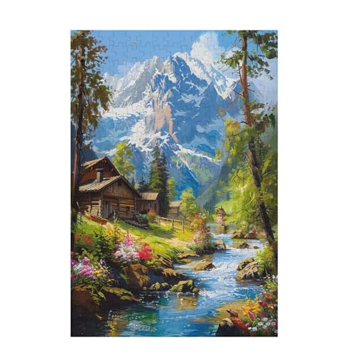 Puzzle 200 Teile Berg Puzzle Blume DIY Kreative Holz Jigsaws für Erwachsene mit Geschenkbox Verpackung, Impossible Herausfordernde Familie Aktivität Spiele, Geschenke für Frauen 35x25cm D-1077 Puzzle 200 Teile Berg Puzzle Blume DIY Kreative Holz Jigsaws für Erwachsene mit Geschenkbox Verpackung, Impossible Herausfordernde Familie Aktivität Spiele, Geschenke für Frauen 35x25cm D-1077 von Wehsaeho