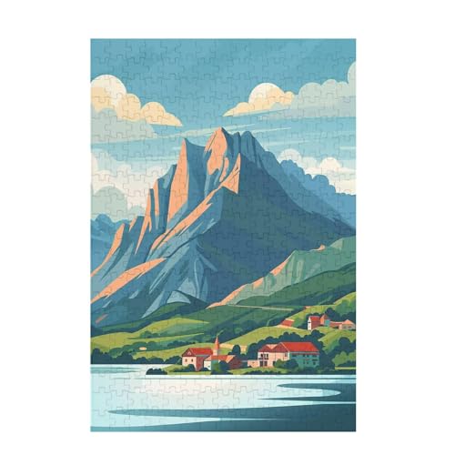 Puzzle 200 Teile Berg Puzzle Natur DIY Kreative Holz Jigsaws für Erwachsene mit Geschenkbox Verpackung, Impossible Herausfordernde Familie Aktivität Spiele, Geschenke für Frauen 35x25cm D-1477 Puzzle 200 Teile Berg Puzzle Natur DIY Kreative Holz Jigsaws für Erwachsene mit Geschenkbox Verpackung, Impossible Herausfordernde Familie Aktivität Spiele, Geschenke für Frauen 35x25cm D-1477 von Wehsaeho