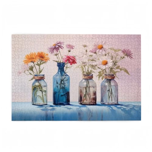 Puzzle 200 Teile Blume Puzzle Einfachheit DIY Kreative Holz Jigsaws für Erwachsene mit Geschenkbox Verpackung, Impossible Herausfordernde Familie Aktivität Spiele, Deko Wohnzimmer 35x25cm D-620 Puzzle 200 Teile Blume Puzzle Einfachheit DIY Kreative Holz Jigsaws für Erwachsene mit Geschenkbox Verpackung, Impossible Herausfordernde Familie Aktivität Spiele, Deko Wohnzimmer 35x25cm D-620 von Wehsaeho