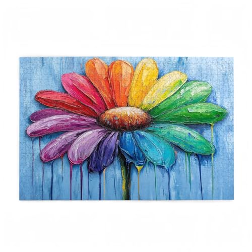 Puzzle 200 Teile Blume Puzzle Farbe DIY Kreative Holz Jigsaws für Erwachsene mit Geschenkbox Verpackung, Impossible Herausfordernde Familie Aktivität Spiele, Geschenke für Frauen 35x25cm D-440 Puzzle 200 Teile Blume Puzzle Farbe DIY Kreative Holz Jigsaws für Erwachsene mit Geschenkbox Verpackung, Impossible Herausfordernde Familie Aktivität Spiele, Geschenke für Frauen 35x25cm D-440 von Wehsaeho