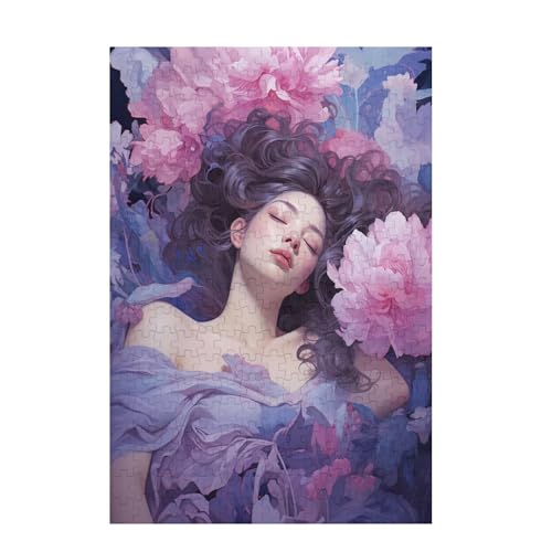 Puzzle 200 Teile Blume Puzzle Frau DIY Kreative Holz Jigsaws für Erwachsene mit Geschenkbox Verpackung, Impossible Herausfordernde Familie Aktivität Spiele, Geschenke für Frauen 35x25cm D-1639 Puzzle 200 Teile Blume Puzzle Frau DIY Kreative Holz Jigsaws für Erwachsene mit Geschenkbox Verpackung, Impossible Herausfordernde Familie Aktivität Spiele, Geschenke für Frauen 35x25cm D-1639 von Wehsaeho