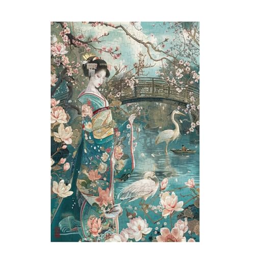 Puzzle 200 Teile Japan Puzzle Bird DIY Kreative Holz Jigsaws für Erwachsene mit Geschenkbox Verpackung, Impossible Herausfordernde Familie Aktivität Spiele, Geschenke für Frauen 35x25cm D-1479 Puzzle 200 Teile Japan Puzzle Bird DIY Kreative Holz Jigsaws für Erwachsene mit Geschenkbox Verpackung, Impossible Herausfordernde Familie Aktivität Spiele, Geschenke für Frauen 35x25cm D-1479 von Wehsaeho