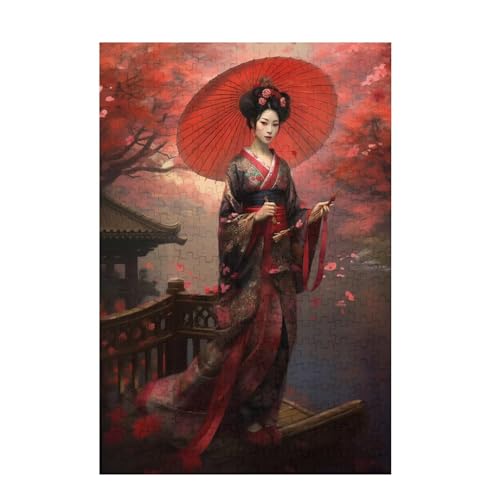 Puzzle 200 Teile Japan Puzzle Frau DIY Kreative Holz Jigsaws für Erwachsene mit Geschenkbox Verpackung, Impossible Herausfordernde Familie Aktivität Spiele, Wohnzimmer Deko Geschenke 35x25cm D-838 Puzzle 200 Teile Japan Puzzle Frau DIY Kreative Holz Jigsaws für Erwachsene mit Geschenkbox Verpackung, Impossible Herausfordernde Familie Aktivität Spiele, Wohnzimmer Deko Geschenke 35x25cm D-838 von Wehsaeho