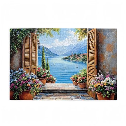 Puzzle 200 Teile Landschaft Puzzle Blume DIY Kreative Holz Jigsaws für Erwachsene mit Geschenkbox Verpackung, Impossible Herausfordernde Familie Aktivität Spiele, Deko Wohnzimmer 35x25cm D-759 Puzzle 200 Teile Landschaft Puzzle Blume DIY Kreative Holz Jigsaws für Erwachsene mit Geschenkbox Verpackung, Impossible Herausfordernde Familie Aktivität Spiele, Deko Wohnzimmer 35x25cm D-759 von Wehsaeho