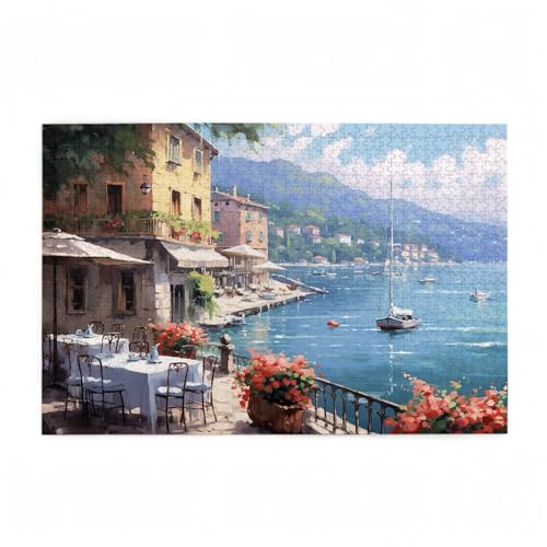 Puzzle 200 Teile Meer Puzzle Berg DIY Kreative Holz Jigsaws für Erwachsene mit Geschenkbox Verpackung, Impossible Herausfordernde Familie Aktivität Spiele, Wohnzimmer Deko Geschenke 35x25cm D-178 Puzzle 200 Teile Meer Puzzle Berg DIY Kreative Holz Jigsaws für Erwachsene mit Geschenkbox Verpackung, Impossible Herausfordernde Familie Aktivität Spiele, Wohnzimmer Deko Geschenke 35x25cm D-178 von Wehsaeho