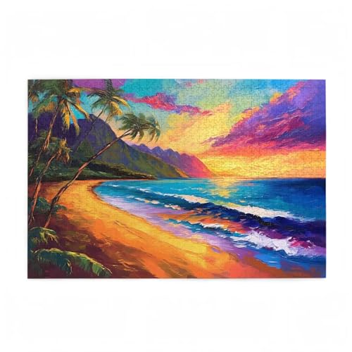 Puzzle 200 Teile Strand Puzzle Meer DIY Kreative Holz Jigsaws für Erwachsene mit Geschenkbox Verpackung, Impossible Herausfordernde Familie Aktivität Spiele, Geschenke für Frauen 35x25cm D-298 Puzzle 200 Teile Strand Puzzle Meer DIY Kreative Holz Jigsaws für Erwachsene mit Geschenkbox Verpackung, Impossible Herausfordernde Familie Aktivität Spiele, Geschenke für Frauen 35x25cm D-298 von Wehsaeho