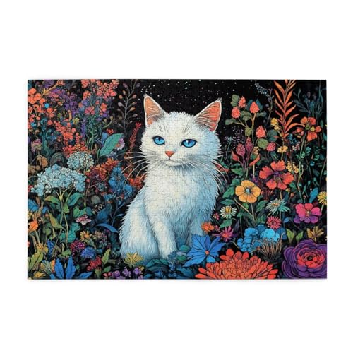 Puzzle 2000 Teile Katze Puzzle Sternenhimmel DIY Kreative Holz Jigsaws für Erwachsene, Impossible Herausfordernde Familie Aktivität Spiele, Deko Wohnzimmer, Geschenke für Frauen 99x70cm E-1357 Puzzle 2000 Teile Katze Puzzle Sternenhimmel DIY Kreative Holz Jigsaws für Erwachsene, Impossible Herausfordernde Familie Aktivität Spiele, Deko Wohnzimmer, Geschenke für Frauen 99x70cm E-1357 von Wehsaeho