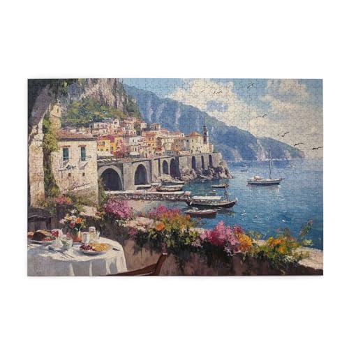 Puzzle 2000 Teile Meer Puzzle Blume DIY Kreative Holz Jigsaws für Erwachsene mit Geschenkbox Verpackung, Impossible Herausfordernde Familie Aktivität Spiele, Deko Wohnzimmer Geschenke 99x70cm E-994 Puzzle 2000 Teile Meer Puzzle Blume DIY Kreative Holz Jigsaws für Erwachsene mit Geschenkbox Verpackung, Impossible Herausfordernde Familie Aktivität Spiele, Deko Wohnzimmer Geschenke 99x70cm E-994 von Wehsaeho