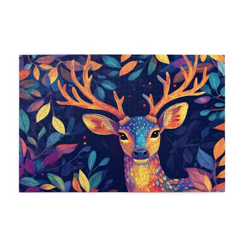 Puzzle 2000 Teile REH Puzzle Blätter DIY Kreative Holz Jigsaws für Erwachsene mit Geschenkbox Verpackung, Impossible Herausfordernde Familie Aktivität Spiele, Deko Wohnzimmer Geschenke 99x70cm E-1287 Puzzle 2000 Teile REH Puzzle Blätter DIY Kreative Holz Jigsaws für Erwachsene mit Geschenkbox Verpackung, Impossible Herausfordernde Familie Aktivität Spiele, Deko Wohnzimmer Geschenke 99x70cm E-1287 von Wehsaeho