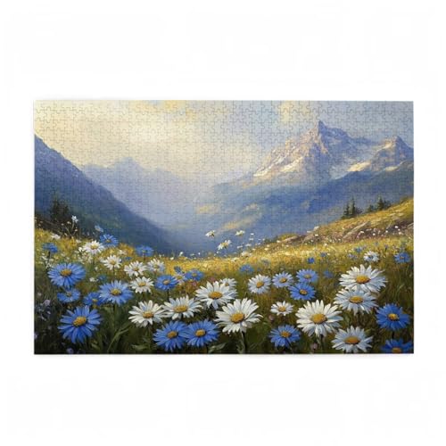 Puzzle 300 Teile Berg Puzzle Landschaft DIY Kreative Holz Jigsaws für Erwachsene mit Geschenkbox Verpackung, Impossible Herausfordernde Familie Aktivität Spiele, Deko Wohnzimmer 38x26cm D-420 Puzzle 300 Teile Berg Puzzle Landschaft DIY Kreative Holz Jigsaws für Erwachsene mit Geschenkbox Verpackung, Impossible Herausfordernde Familie Aktivität Spiele, Deko Wohnzimmer 38x26cm D-420 von Wehsaeho