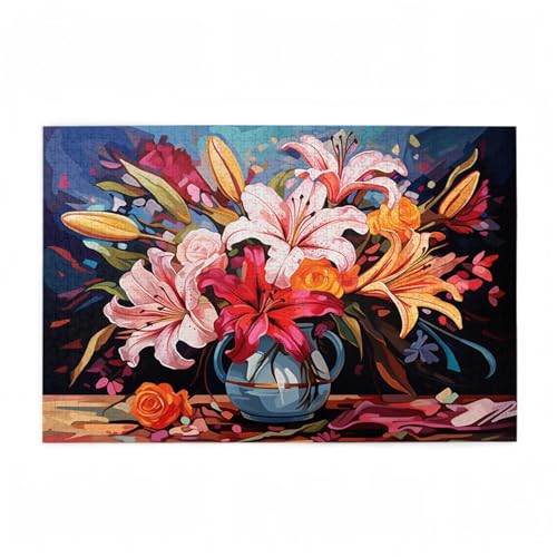 Puzzle 300 Teile Blume Puzzle Retro DIY Kreative Holz Jigsaws für Erwachsene mit Geschenkbox Verpackung, Impossible Herausfordernde Familie Aktivität Spiele, Geschenke für Frauen 38x26cm D-659 Puzzle 300 Teile Blume Puzzle Retro DIY Kreative Holz Jigsaws für Erwachsene mit Geschenkbox Verpackung, Impossible Herausfordernde Familie Aktivität Spiele, Geschenke für Frauen 38x26cm D-659 von Wehsaeho