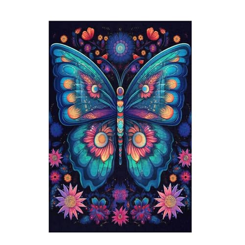 Puzzle 300 Teile Blume Puzzle Schmetterling DIY Kreative Holz Jigsaws für Erwachsene mit Geschenkbox Verpackung, Impossible Herausfordernde Familie Aktivität Spiele, Deko Wohnzimmer 38x26cm D-820 Puzzle 300 Teile Blume Puzzle Schmetterling DIY Kreative Holz Jigsaws für Erwachsene mit Geschenkbox Verpackung, Impossible Herausfordernde Familie Aktivität Spiele, Deko Wohnzimmer 38x26cm D-820 von Wehsaeho