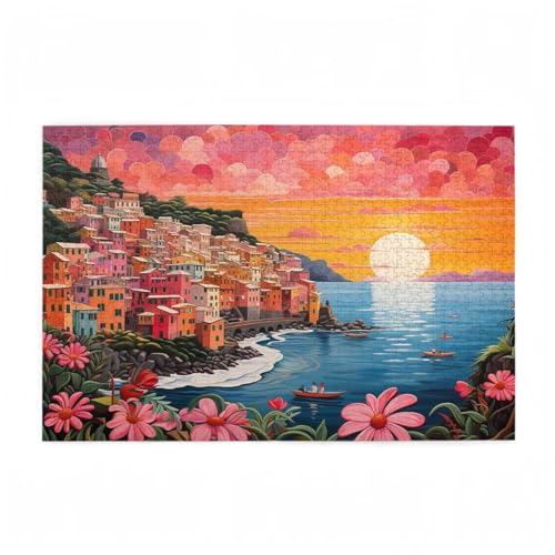 Puzzle 300 Teile Blume Puzzle Sonnenuntergang DIY Kreative Holz Jigsaws für Erwachsene mit Geschenkbox Verpackung, Impossible Herausfordernde Familie Aktivität Spiele, Deko Wohnzimmer 38x26cm D-580 Puzzle 300 Teile Blume Puzzle Sonnenuntergang DIY Kreative Holz Jigsaws für Erwachsene mit Geschenkbox Verpackung, Impossible Herausfordernde Familie Aktivität Spiele, Deko Wohnzimmer 38x26cm D-580 von Wehsaeho