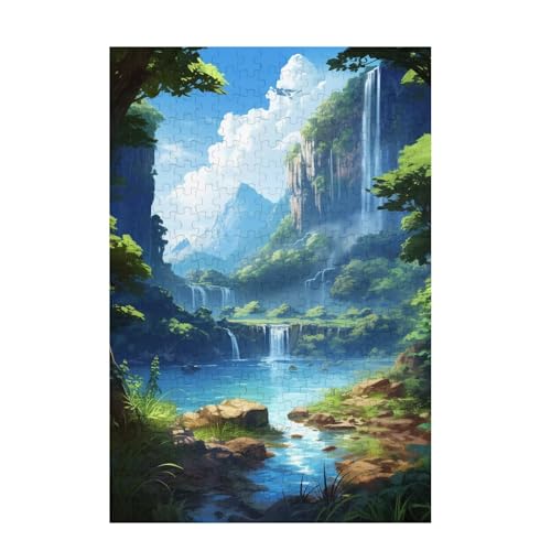 Puzzle 300 Teile Fallen Puzzle Landschaft DIY Kreative Holz Jigsaws für Erwachsene mit Geschenkbox Verpackung, Impossible Herausfordernde Familie Aktivität Spiele, Deko Wohnzimmer 38x26cm D-1657 Puzzle 300 Teile Fallen Puzzle Landschaft DIY Kreative Holz Jigsaws für Erwachsene mit Geschenkbox Verpackung, Impossible Herausfordernde Familie Aktivität Spiele, Deko Wohnzimmer 38x26cm D-1657 von Wehsaeho
