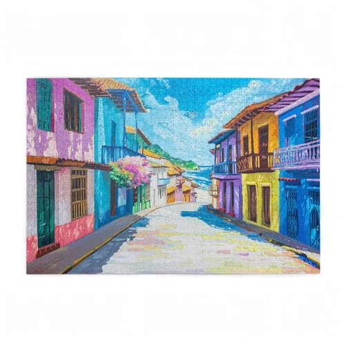 Puzzle 300 Teile Farbe Puzzle Retro DIY Kreative Holz Jigsaws für Erwachsene mit Geschenkbox Verpackung, Impossible Herausfordernde Familie Aktivität Spiele, Geschenke für Frauen 38x26cm D-139 Puzzle 300 Teile Farbe Puzzle Retro DIY Kreative Holz Jigsaws für Erwachsene mit Geschenkbox Verpackung, Impossible Herausfordernde Familie Aktivität Spiele, Geschenke für Frauen 38x26cm D-139 von Wehsaeho