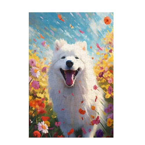 Puzzle 300 Teile Hund Puzzle Blume DIY Kreative Holz Jigsaws für Erwachsene mit Geschenkbox Verpackung, Impossible Herausfordernde Familie Aktivität Spiele, Wohnzimmer Deko Geschenke 38x26cm D-779 Puzzle 300 Teile Hund Puzzle Blume DIY Kreative Holz Jigsaws für Erwachsene mit Geschenkbox Verpackung, Impossible Herausfordernde Familie Aktivität Spiele, Wohnzimmer Deko Geschenke 38x26cm D-779 von Wehsaeho
