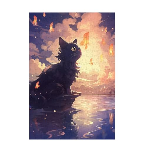 Puzzle 300 Teile Katze Puzzle Wolke DIY Kreative Holz Jigsaws für Erwachsene mit Geschenkbox, Impossible Herausfordernde Familie Aktivität Spiele, Deko Wohnzimmer, Geschenke für Frauen 38x26cm D-1399 Puzzle 300 Teile Katze Puzzle Wolke DIY Kreative Holz Jigsaws für Erwachsene mit Geschenkbox, Impossible Herausfordernde Familie Aktivität Spiele, Deko Wohnzimmer, Geschenke für Frauen 38x26cm D-1399 von Wehsaeho