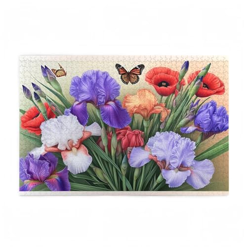 Puzzle 300 Teile Schmetterling Puzzle Iris DIY Kreative Holz Jigsaws für Erwachsene mit Geschenkbox Verpackung, Impossible Herausfordernde Familie Aktivität Spiele, Deko Wohnzimmer 38x26cm D-299 Puzzle 300 Teile Schmetterling Puzzle Iris DIY Kreative Holz Jigsaws für Erwachsene mit Geschenkbox Verpackung, Impossible Herausfordernde Familie Aktivität Spiele, Deko Wohnzimmer 38x26cm D-299 von Wehsaeho