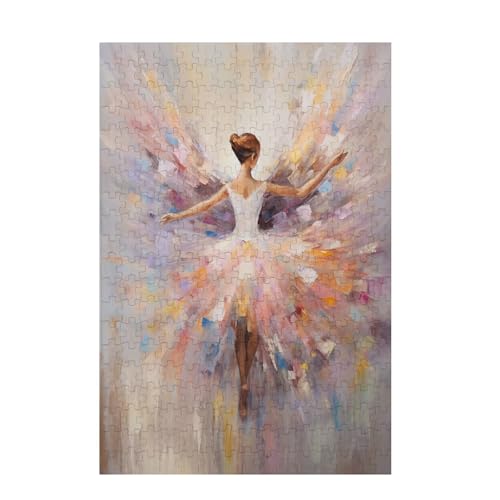 Puzzle 300 Teile Tänzer Puzzle Abstrakt DIY Kreative Holz Jigsaws für Erwachsene mit Geschenkbox Verpackung, Impossible Herausfordernde Familie Aktivität Spiele, Deko Wohnzimmer 38x26cm D-1337 Puzzle 300 Teile Tänzer Puzzle Abstrakt DIY Kreative Holz Jigsaws für Erwachsene mit Geschenkbox Verpackung, Impossible Herausfordernde Familie Aktivität Spiele, Deko Wohnzimmer 38x26cm D-1337 von Wehsaeho