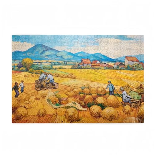 Puzzle 3000 Teile Bauernhof Puzzle Berg DIY Kreative Holz Jigsaws für Erwachsene mit Geschenkbox Verpackung, Impossible Herausfordernde Familie Aktivität Spiele, Deko Wohnzimmer 81x122cm D-642 Puzzle 3000 Teile Bauernhof Puzzle Berg DIY Kreative Holz Jigsaws für Erwachsene mit Geschenkbox Verpackung, Impossible Herausfordernde Familie Aktivität Spiele, Deko Wohnzimmer 81x122cm D-642 von Wehsaeho
