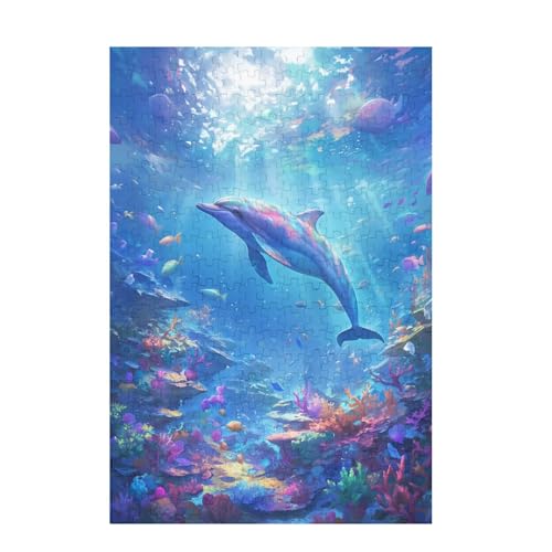 Puzzle 3000 Teile Delphin Puzzle Farbe DIY Kreative Holz Jigsaws für Erwachsene mit Geschenkbox Verpackung, Impossible Herausfordernde Familie Aktivität Spiele, Deko Wohnzimmer 81x122cm D-938 Puzzle 3000 Teile Delphin Puzzle Farbe DIY Kreative Holz Jigsaws für Erwachsene mit Geschenkbox Verpackung, Impossible Herausfordernde Familie Aktivität Spiele, Deko Wohnzimmer 81x122cm D-938 von Wehsaeho