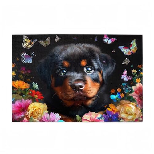 Puzzle 3000 Teile Hund Puzzle Schmetterling DIY Kreative Holz Jigsaws für Erwachsene mit Geschenkbox Verpackung, Impossible Herausfordernde Familie Aktivität Spiele, Deko Wohnzimmer 81x122cm D-39 Puzzle 3000 Teile Hund Puzzle Schmetterling DIY Kreative Holz Jigsaws für Erwachsene mit Geschenkbox Verpackung, Impossible Herausfordernde Familie Aktivität Spiele, Deko Wohnzimmer 81x122cm D-39 von Wehsaeho