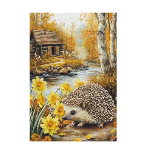 Puzzle 3000 Teile Igel Puzzle Herbst DIY Kreative Holz Jigsaws für Erwachsene mit Geschenkbox, Impossible Herausfordernde Familie Aktivität Spiele, Deko Wohnzimmer, Geschenke für Frauen 81x122cm D-991 Puzzle 3000 Teile Igel Puzzle Herbst DIY Kreative Holz Jigsaws für Erwachsene mit Geschenkbox, Impossible Herausfordernde Familie Aktivität Spiele, Deko Wohnzimmer, Geschenke für Frauen 81x122cm D-991 von Wehsaeho