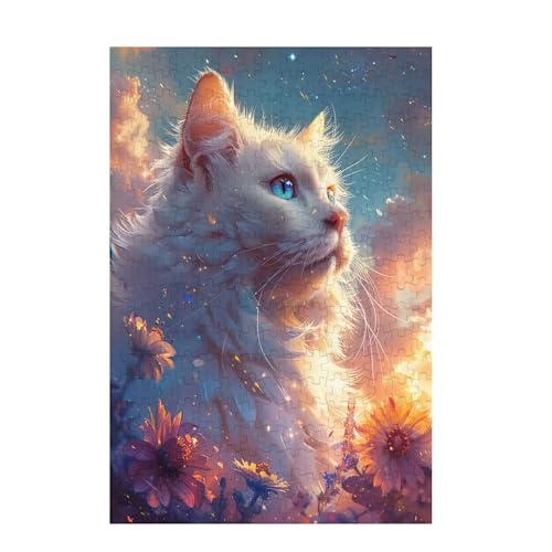 Puzzle 3000 Teile Katze Puzzle Blume DIY Kreative Holz Jigsaws für Erwachsene mit Geschenkbox Verpackung, Impossible Herausfordernde Familie Aktivität Spiele, Geschenke für Frauen 81x122cm D-1158 Puzzle 3000 Teile Katze Puzzle Blume DIY Kreative Holz Jigsaws für Erwachsene mit Geschenkbox Verpackung, Impossible Herausfordernde Familie Aktivität Spiele, Geschenke für Frauen 81x122cm D-1158 von Wehsaeho
