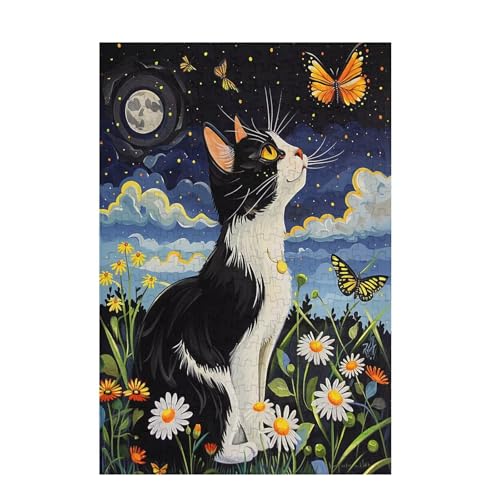 Puzzle 3000 Teile Katze Puzzle Schmetterling DIY Kreative Holz Jigsaws für Erwachsene mit Geschenkbox Verpackung, Impossible Herausfordernde Familie Aktivität Spiele, Deko Wohnzimmer 81x122cm D-900 Puzzle 3000 Teile Katze Puzzle Schmetterling DIY Kreative Holz Jigsaws für Erwachsene mit Geschenkbox Verpackung, Impossible Herausfordernde Familie Aktivität Spiele, Deko Wohnzimmer 81x122cm D-900 von Wehsaeho