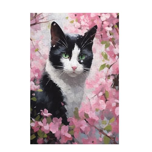 Puzzle 3000 Teile Kirschblüten Puzzle Katze DIY Kreative Holz Jigsaws für Erwachsene mit Geschenkbox Verpackung, Impossible Herausfordernde Familie Aktivität Spiele, Deko Wohnzimmer 81x122cm D-1397 Puzzle 3000 Teile Kirschblüten Puzzle Katze DIY Kreative Holz Jigsaws für Erwachsene mit Geschenkbox Verpackung, Impossible Herausfordernde Familie Aktivität Spiele, Deko Wohnzimmer 81x122cm D-1397 von Wehsaeho
