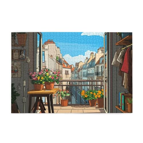 Puzzle 3000 Teile Landschaft Puzzle Blume DIY Kreative Holz Jigsaws für Erwachsene mit Geschenkbox Verpackung, Impossible Herausfordernde Familie Aktivität Spiele, Wanddeko Geschenke 81x122cm E-1387 Puzzle 3000 Teile Landschaft Puzzle Blume DIY Kreative Holz Jigsaws für Erwachsene mit Geschenkbox Verpackung, Impossible Herausfordernde Familie Aktivität Spiele, Wanddeko Geschenke 81x122cm E-1387 von Wehsaeho