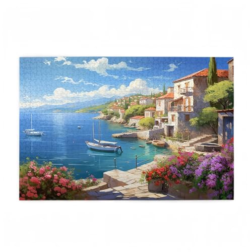 Puzzle 3000 Teile Meer Puzzle Landschaft DIY Kreative Holz Jigsaws für Erwachsene mit Geschenkbox Verpackung, Impossible Herausfordernde Familie Aktivität Spiele, Deko Wohnzimmer 81x122cm D-540 Puzzle 3000 Teile Meer Puzzle Landschaft DIY Kreative Holz Jigsaws für Erwachsene mit Geschenkbox Verpackung, Impossible Herausfordernde Familie Aktivität Spiele, Deko Wohnzimmer 81x122cm D-540 von Wehsaeho