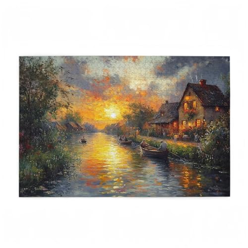 Puzzle 3000 Teile Meer Puzzle Sonnenuntergang DIY Kreative Holz Jigsaws für Erwachsene mit Geschenkbox Verpackung, Impossible Herausfordernde Familie Aktivität Spiele, Deko Wohnzimmer 81x122cm D-460 Puzzle 3000 Teile Meer Puzzle Sonnenuntergang DIY Kreative Holz Jigsaws für Erwachsene mit Geschenkbox Verpackung, Impossible Herausfordernde Familie Aktivität Spiele, Deko Wohnzimmer 81x122cm D-460 von Wehsaeho