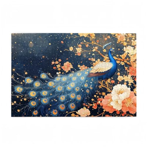 Puzzle 3000 Teile Pfau Puzzle Sternenhimmel DIY Kreative Holz Jigsaws für Erwachsene mit Geschenkbox Verpackung, Impossible Herausfordernde Familie Aktivität Spiele, Deko Wohnzimmer 81x122cm D-418 Puzzle 3000 Teile Pfau Puzzle Sternenhimmel DIY Kreative Holz Jigsaws für Erwachsene mit Geschenkbox Verpackung, Impossible Herausfordernde Familie Aktivität Spiele, Deko Wohnzimmer 81x122cm D-418 von Wehsaeho